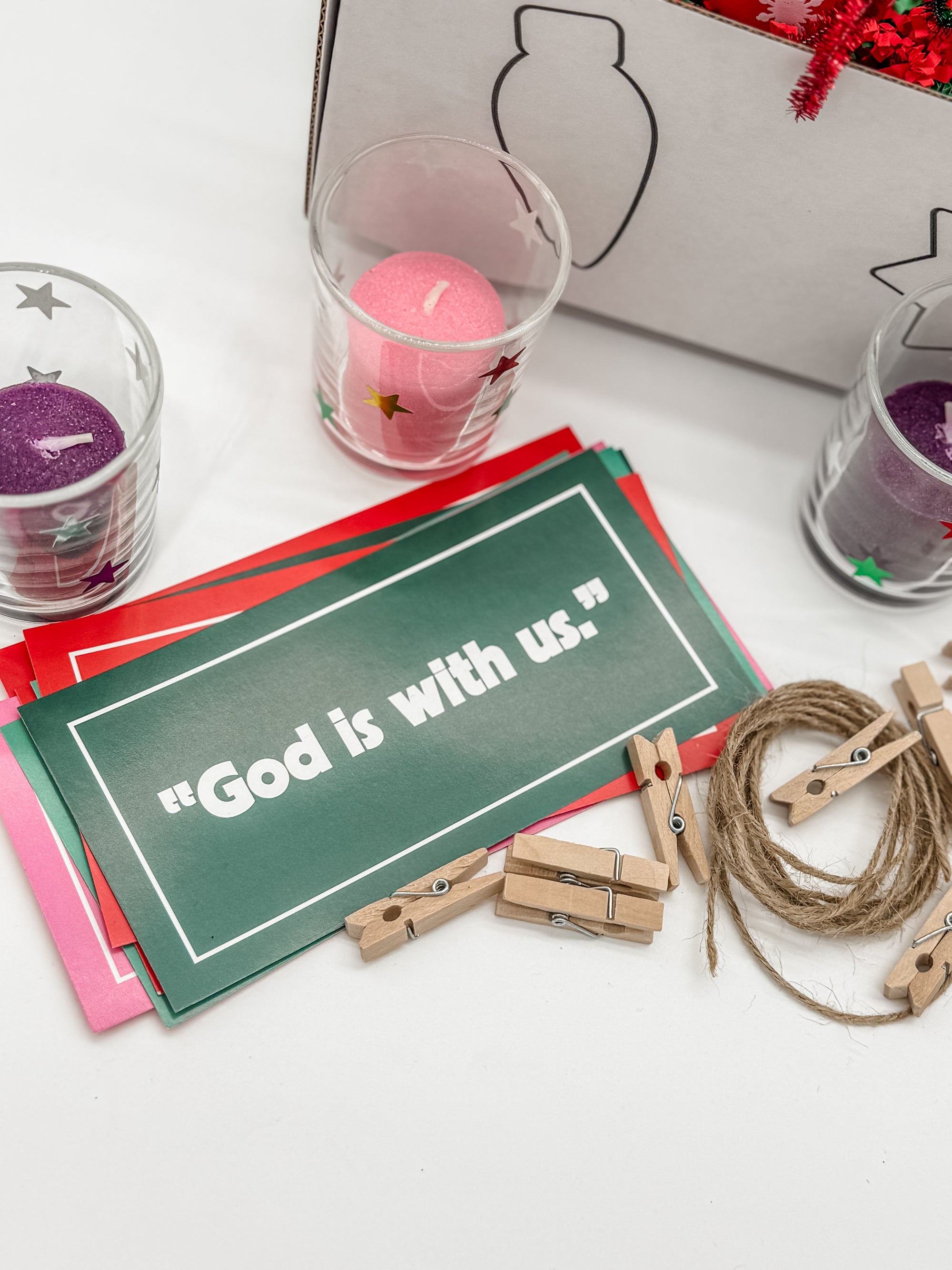 Matthew 1:23 Scripture Garland